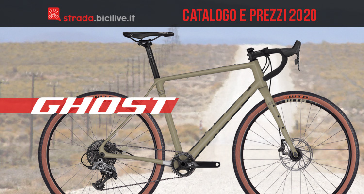 Le nuove bici Ghost da strada e gravel per il 2020: catalogo e listino prezzi