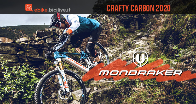 Mondraker Crafty Carbon 2020: la nuova e-MTB da Enduro leggera