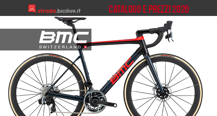 Le bici BMC 2020 da strada, gravel e pista: catalogo e listino prezzi