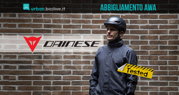 Il test dell’abbigliamento urban Dainese AWA Black