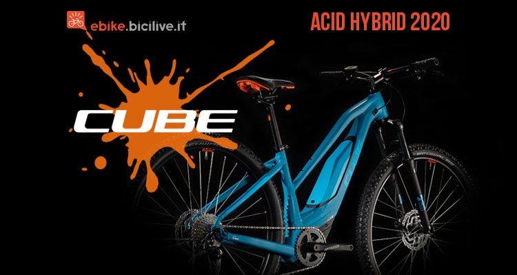 Acid Hybrid 2020: la gamma e-mtb hardtail di Cube