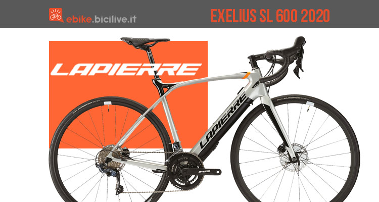 Lapierre eXelius SL 600: una e-Road per uomo e per donna