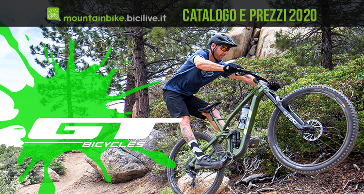 Tutte le mountain bike GT Bicycles 2020: catalogo e listino prezzi