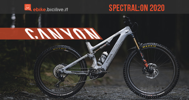 La nuova Canyon Spectral:ON 2020: eMTB tutta integrazione e divertimento