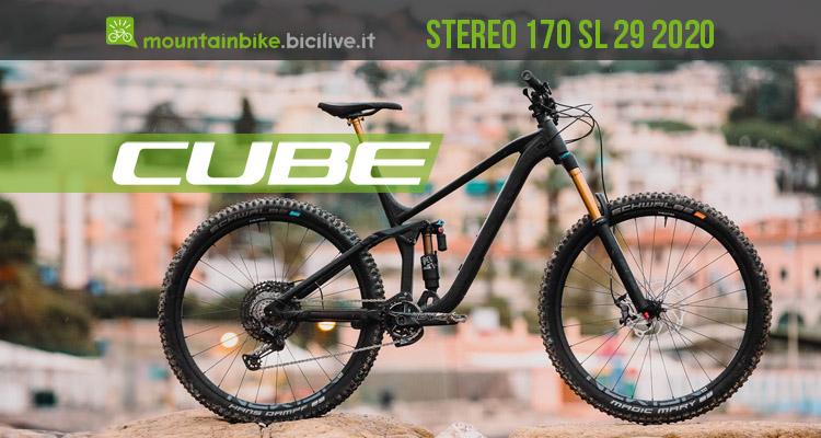 La nuova Cube Stereo 170 SL 29 2020: una mtb tra gravity ed enduro spinto