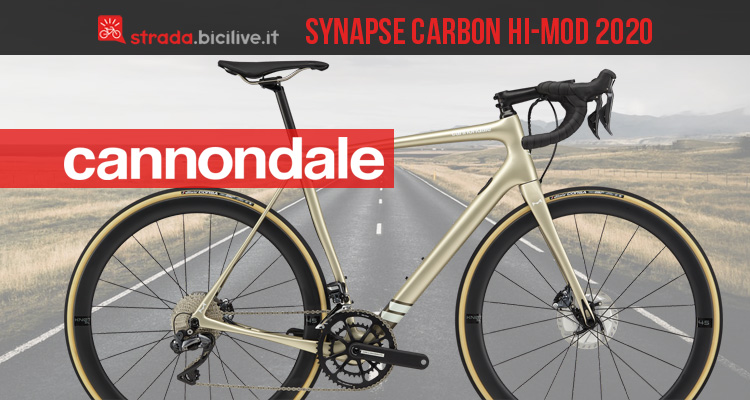 Cannondale Synapse Carbon Hi-MOD Disc Ultegra Di2: pensata per l’endurance