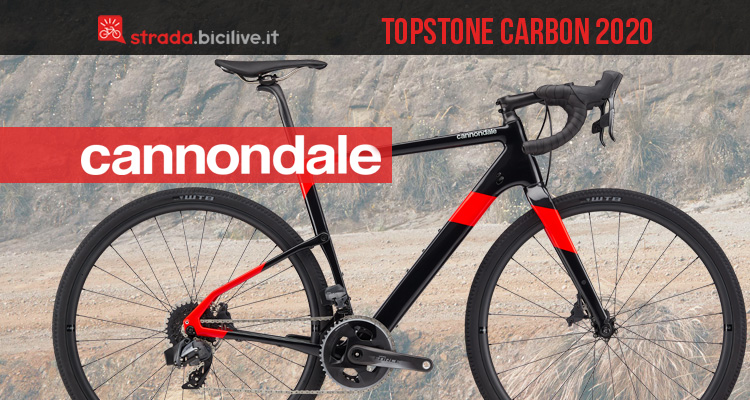 Cannondale Topstone Carbon Force eTap AXS 2020: la bici per le sfide del gravel