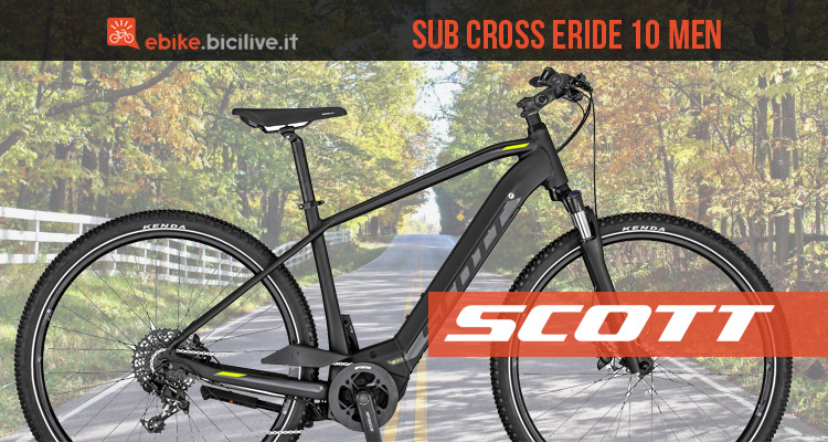 Scott Sub Cross eRide 10 2020: una e-trekking per tutti i giorni