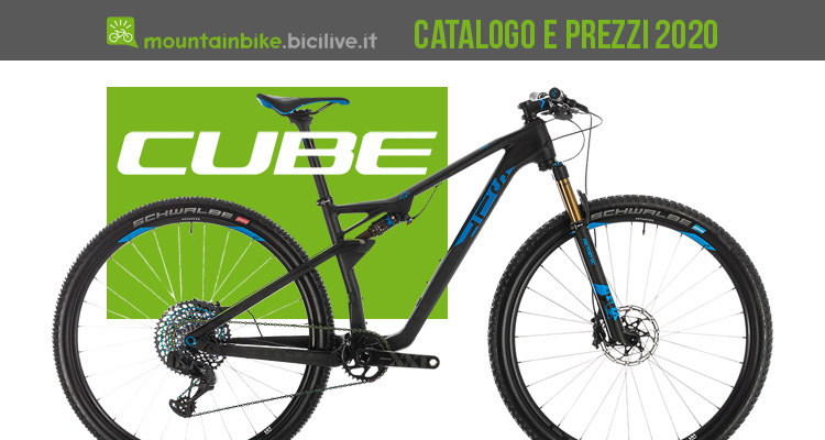 Le mountain bike Cube per il 2020: catalogo e listino prezzi