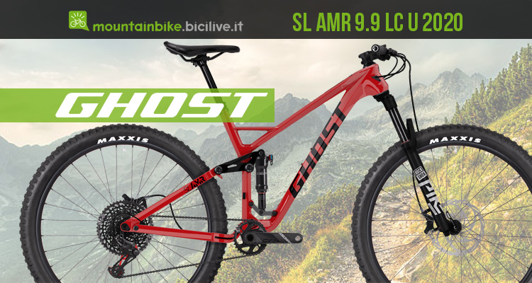 La nuova Ghost SL AMR 9.9 LC U 2020, una trail bike 29″ in carbonio