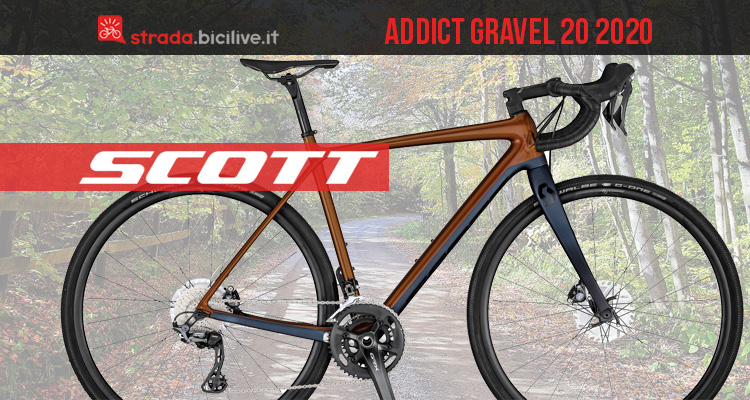 Nuova Scott Addict Gravel 20: studiata appositamente per l’offroad