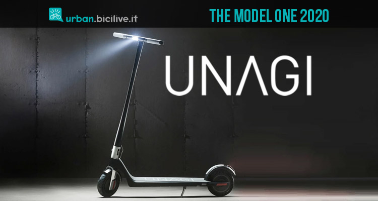 Unagi The Model One, il nuovo monopattino elettrico minimale e tecnologico