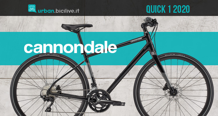 Cannondale Quick 1: una bicicletta versatile e comoda per la città