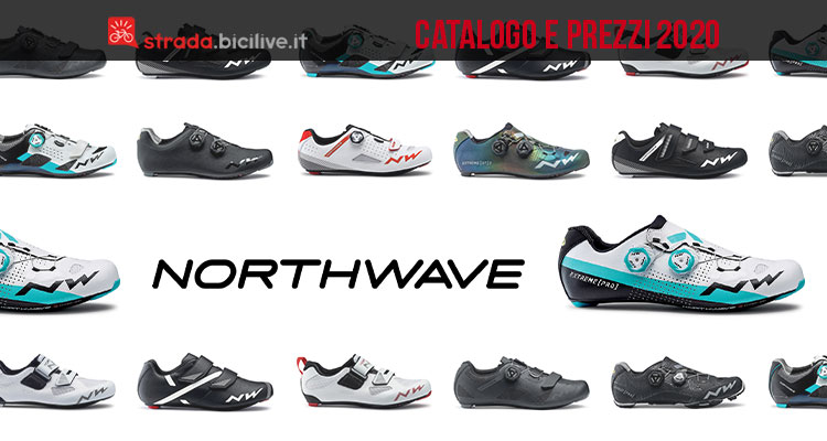 Le scarpe per bici strada e triathlon di Northwave: catalogo e prezzi 2020