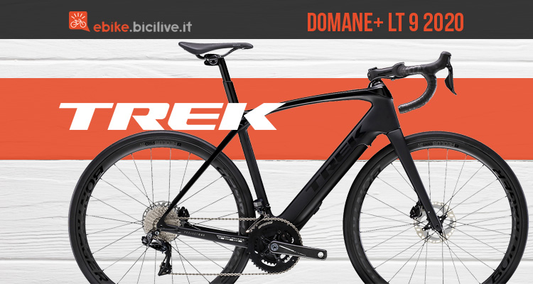 La nuova Trek Domane+ LT 9 2020: e-bike leggera con motore Fazua