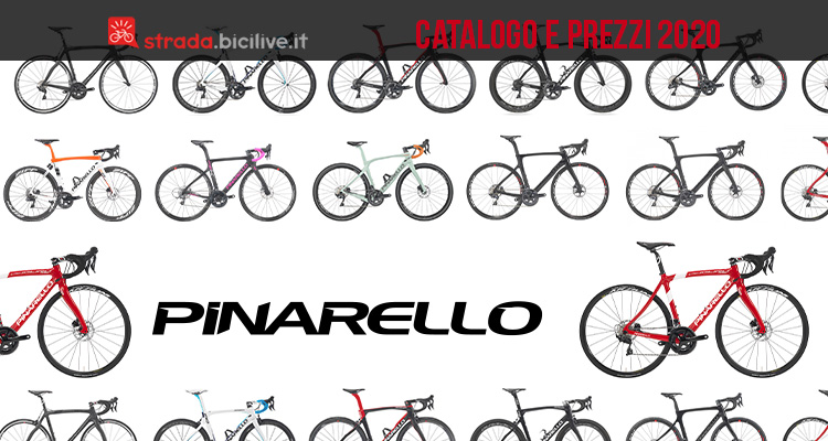 Le bici da corsa e gravel 2020 di Pinarello: catalogo e listino prezzi