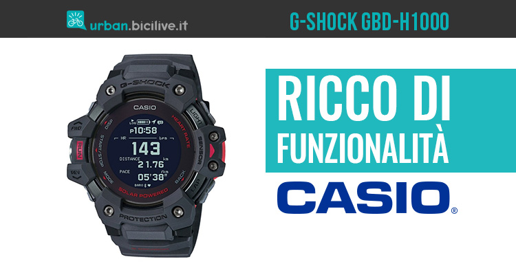 G-Shock GBD-H1000: nuovo orologio ricco di funzionalità