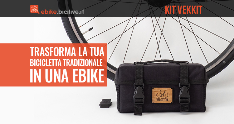 Vekkit: il nuovo kit per e-bike economico, leggero e fatto a mano