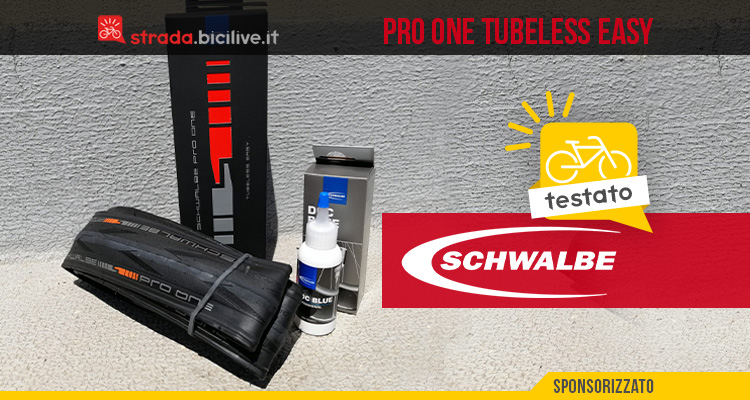 Il test degli pneumatici Schwalbe Pro One Tubeless Easy