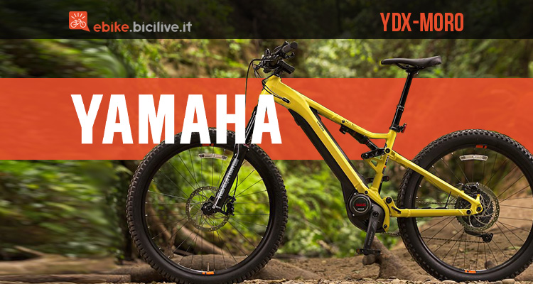 Nuova YDX-Moro: la prima eMTB full suspended di Yamaha