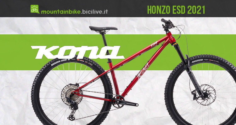 Kona Honzo ESD, una MTB front in acciaio super aggressiva