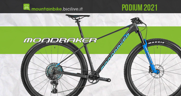 Mondraker Podium 2021, una piuma per le competizioni di XC