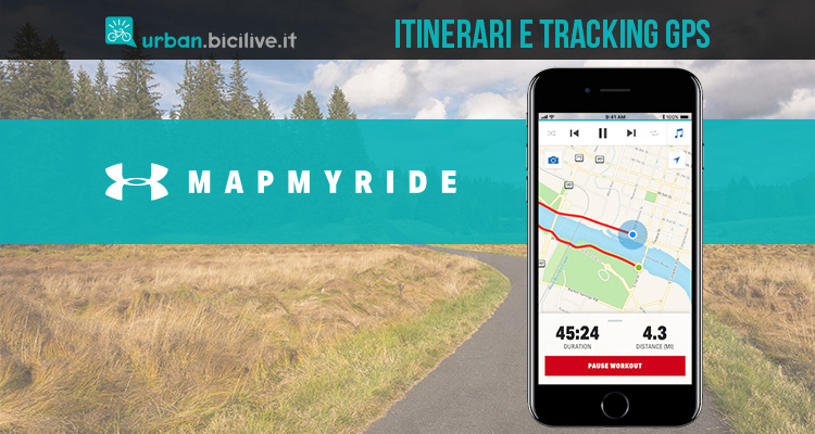 L’App MapMyRide, per allenamenti in bici con GPS