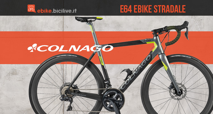 Colnago E64: la prima e-bike da strada del brand