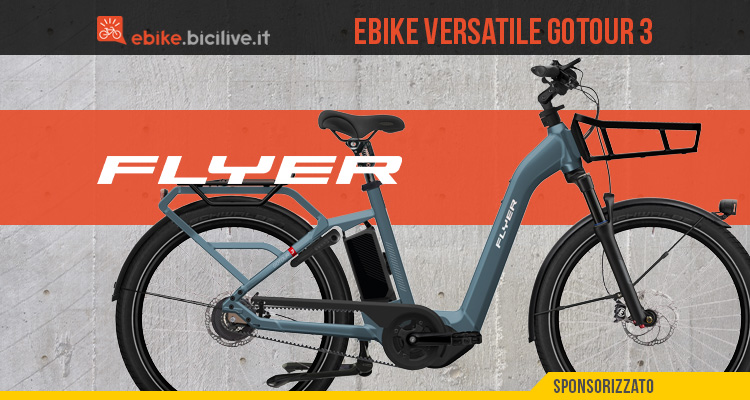 Flyer Gotour 3 2021: l’ebike versatile per la tutta la famiglia