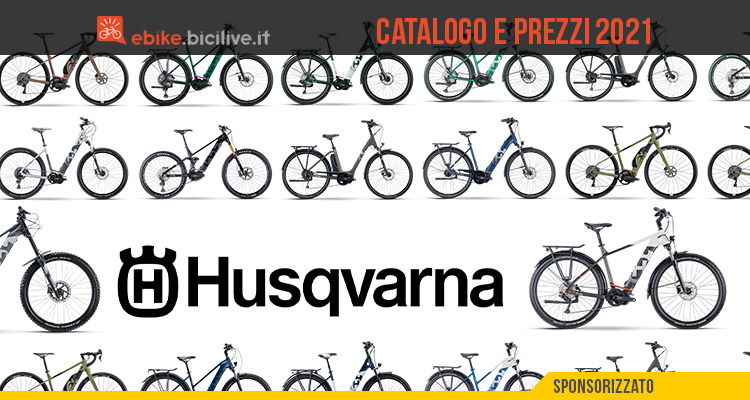 Husqvarna: il catalogo e il listino prezzi delle e-bike 2021