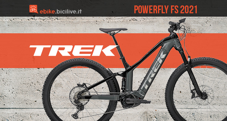 Trek Powerfly FS 2021: una e-Mountain bike full per divertimento e commuting