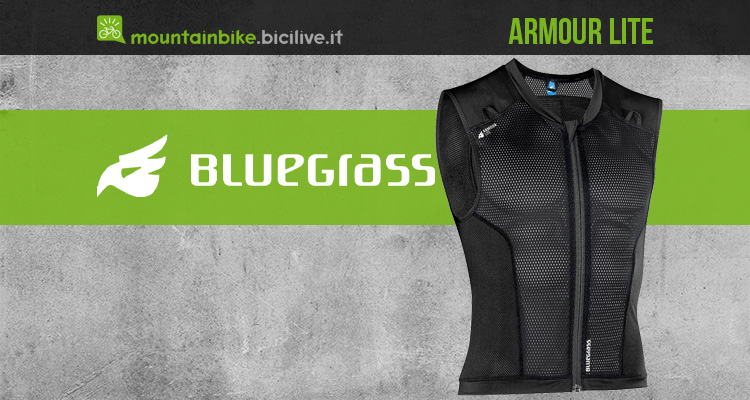 Bluegrass Armour Lite: il paraschiena MTB con sacca idrica