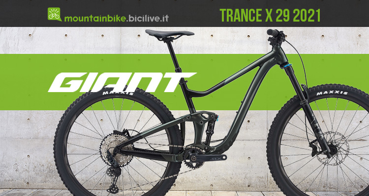 Giant Trance X 29 2021: la gamma MTB a geometria variabile