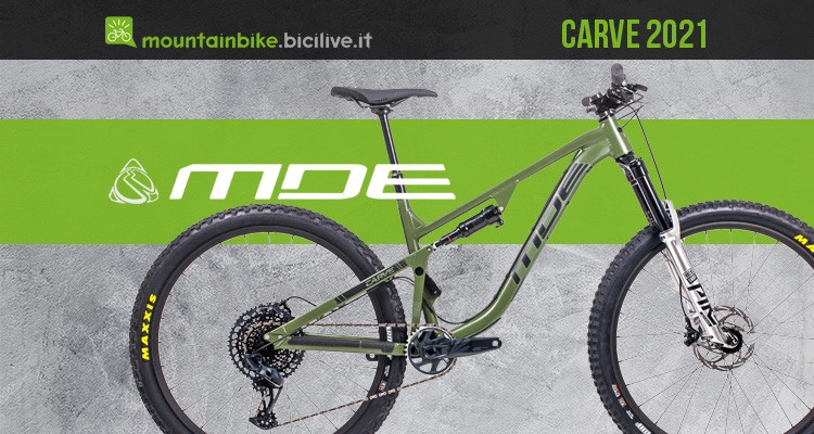 MDE Carve, il trail riding aggressivo “cucito” a mano in italia