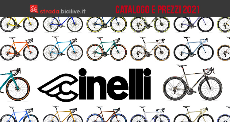 Cinelli bici da strada, gravel e pista 2021: catalogo e listino prezzi