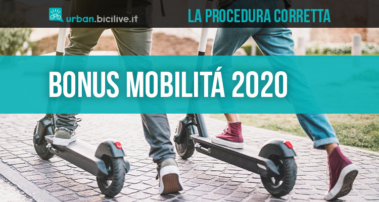 Bonus bici 2020: ecco la procedura corretta da seguire il 3 novembre