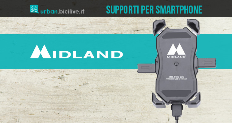 Supporti smartphone per ciclisti Midland MH-Holder