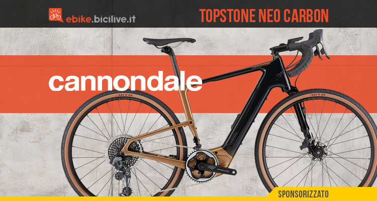 Topstone Neo Carbon 2021: la prima eGravel di Cannondale