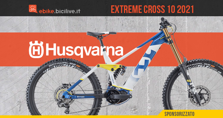 Husqvarna Extreme Cross 10 2021: un’ebike da downhill