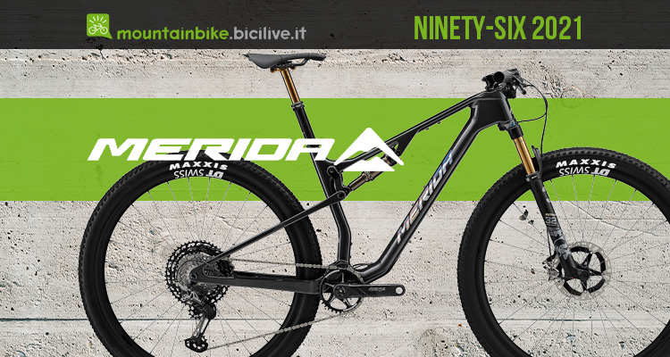 La nuova mountain bike XC marathon Merida Ninety-Six 2021