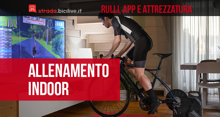 Guida ai rulli, applicazioni e attrezzatura per l’allenamento ciclismo indoor