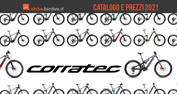 Il catalogo delle e-MTB Corratec 2021: modelli dall’XC al Freeride