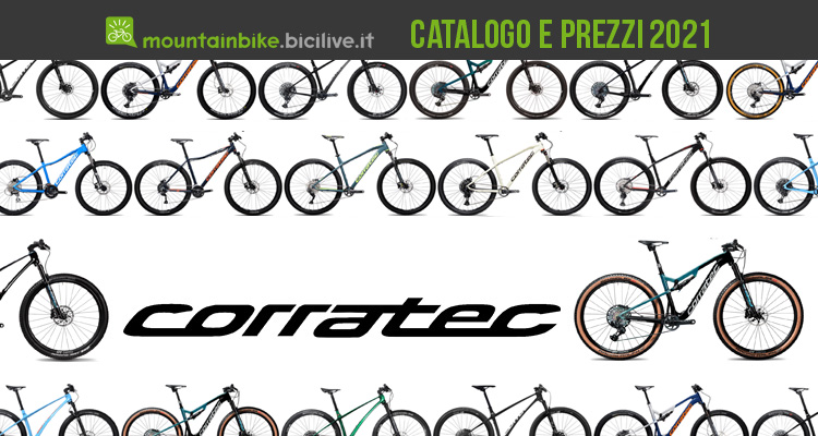 Corratec MTB 2021: il catalogo e il listino prezzi delle mountain bike