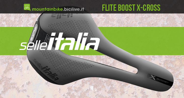 La nuova sella MTB Flite Boost X-Cross Superflow di Selle Italia