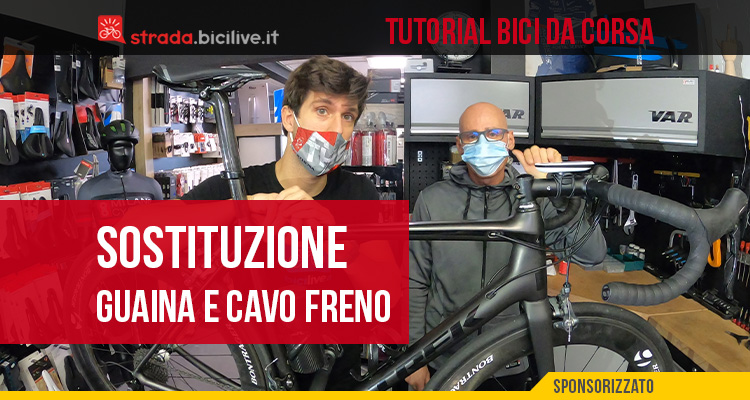 Come sostituire guaina e cavo del freno su una bici da corsa