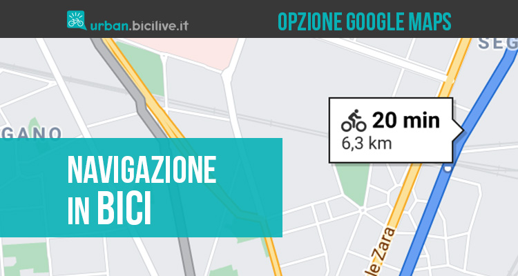 Google Maps: torna l’opzione per la navigazione in bicicletta in Italia