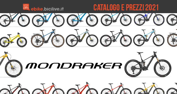 Il catalogo delle ebike Mondraker 2021: 26 modelli eMTB enduro e trail riding