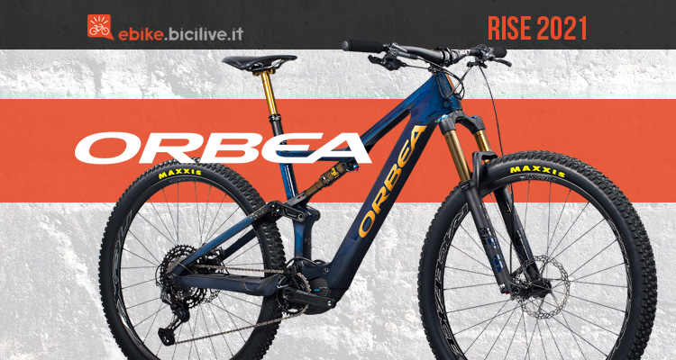 Orbea Rise 2021: l’ebike ultra leggera per trail e all mountain