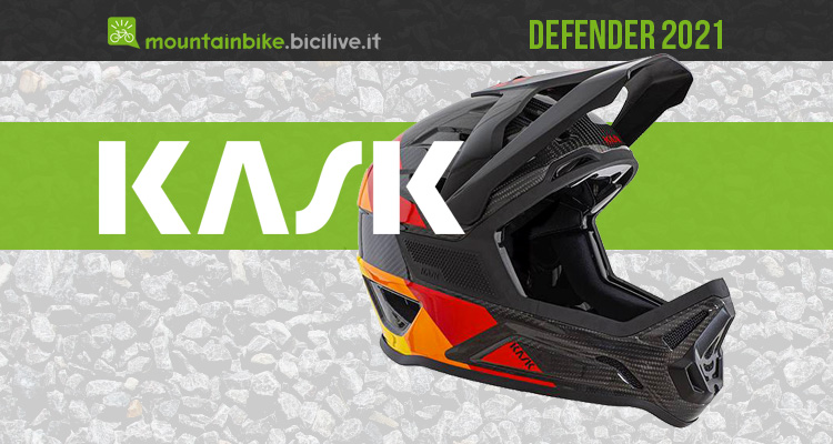 Kask Defender 2021: il casco full face in carbonio per il gravity