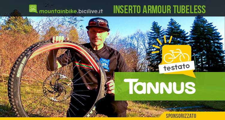 Il test dell’inserto protezione cerchio Tannus Armour Tubeless